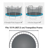 AGK - Safe Net for 15ft 8 Pole Trampline