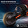 Yeah Depot - Aosom Electric Dirt Bike with Twist Grip Throttle, 24V 350W Off-Road Electric Motorcycle, Up to 15 MPH with Brake, Music Horn, Rear Suspension for Ages 13+ Years, Red