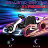 Yeah Depot - Aosom 24V 7.5 MPH Electric Go Kart with Adjustable Seat, Drifting Car Battery Powered Ride on Toy Outdoor with Slow Start, Button Start, Music, Honking Horn, Lights, for 6-12 Years Old, White