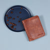 yunxin - Blocking Trifold Genuine Leather Wallets for Men, Vintage Short Multi Function Credit Card Holder, Give Gifts to Men (Brown)