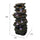 Rcosy - 40inches High Rocks Outdoor Cascading Waterfall with LED Lights