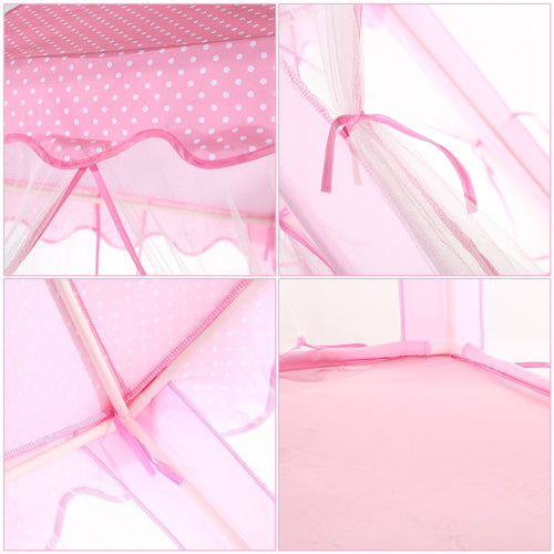 Eggracks by Global Phoenix - Kids Play Tents Princess for Girls Princess Castle Children Playhouse Indoor Outdoor Use