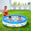 Eggracks by Global Phoenix - 48x10In Inflatable Swimming Pool Blow Up Family Pool For 2 Kids Foldable Swim Ball Pool Center