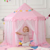 Rcosy - Outdoor Indoor Portable Folding Princess Castle Tent Kids Children Funny Play Fairy House Kids Play Tent(Warm LED Star Lights)