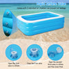 Eggracks by Global Phoenix - Inflatable Swimming Pools Family Swim Play Center Pool Blow up Kiddie Pool