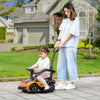 Yeah Depot - Aosom 2-in-1 Ride On Push Car for Toddlers 1-3, Licensed Lamborghini Stroller Sliding Car, Push-Along with Under Seat Storage Horn Engine Sound and Steering Wheel, Manual, Orange
