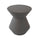 Yeah Depot - Decorative Garden Stool, 17.75'' H Modern Heavy Duty Patio Sturdy Faux Terrazzo Accent Table Side Table Plant Table for Indoor Outdoor, Faux White