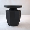 Yeah Depot - Decorative Garden End Table, 20.3'' H Modern Heavy Duty Patio Sturdy Faux Terrazzo Accent Table Side Table Plant Table for Indoor Outdoor