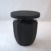 Yeah Depot - Decorative Garden End Table, 20.3'' H Modern Heavy Duty Patio Sturdy Faux Terrazzo Accent Table Side Table Plant Table for Indoor Outdoor