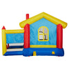 Yeah Depot - 8 in 1 Inflatable Bounce House with Blower Basketball Hoop Ocean Balls Ring-toss Game Target and Sticky Ball Game for Kids