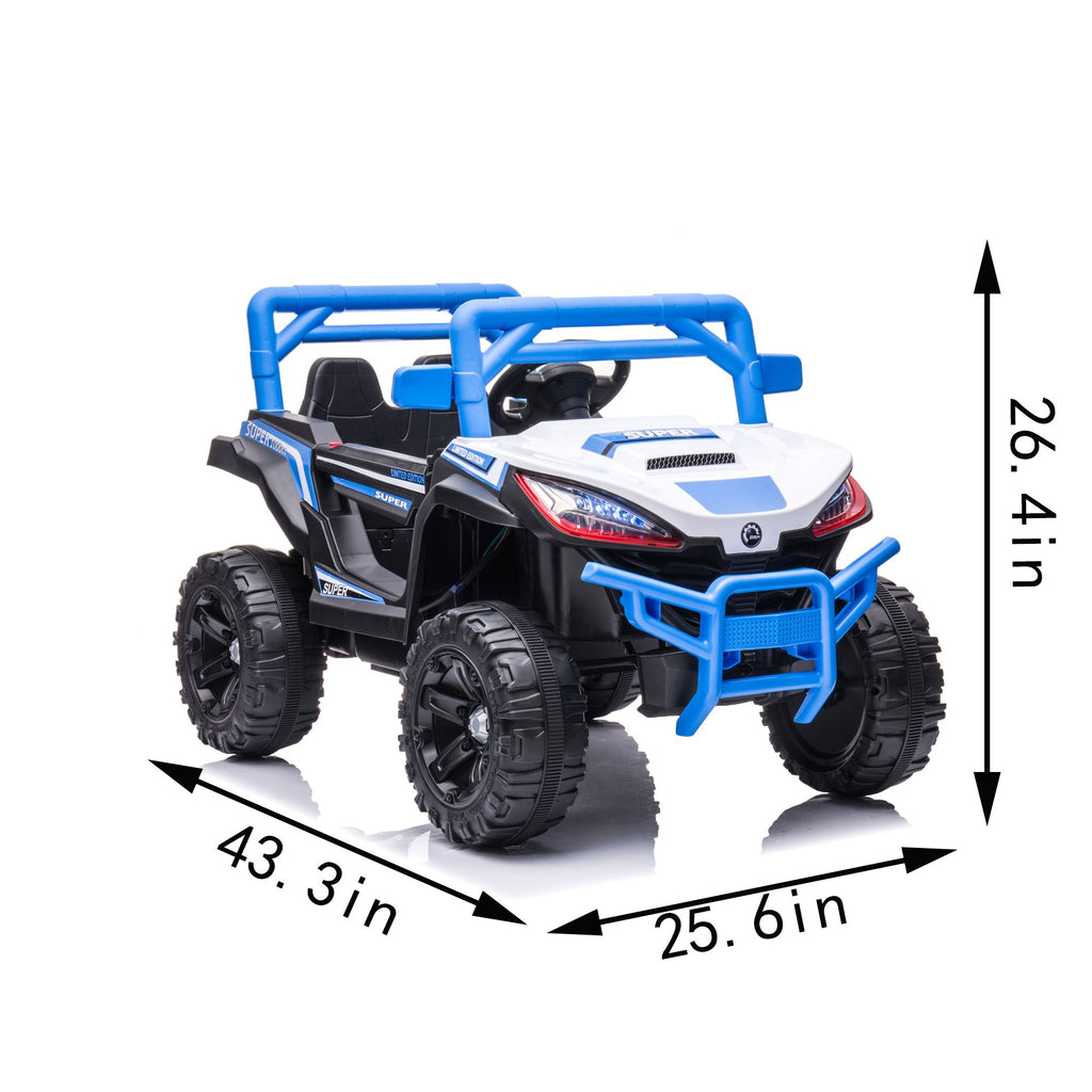 Yeah Depot - ride on car, kids electric car, riding toys for kids with remote control Rechargeable Battery Powered Electric Car with 4 Motors Amazing gift for 3~6 years boys/girls