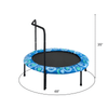 Yeah Depot - XTP002 Assembled children's trampoline happy expression outdoor and indoor for kids age 3 - 7