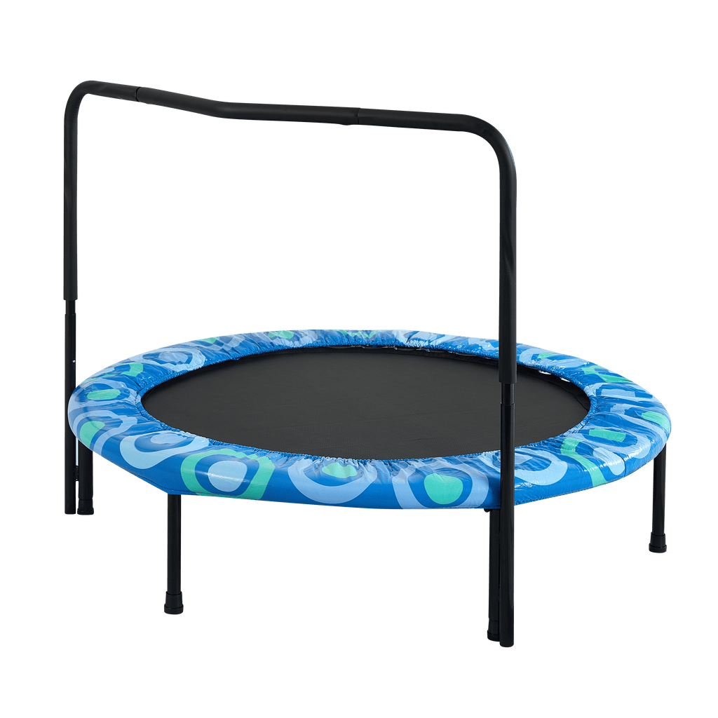 Yeah Depot - XTP002 Assembled children's trampoline happy expression outdoor and indoor for kids age 3 - 7