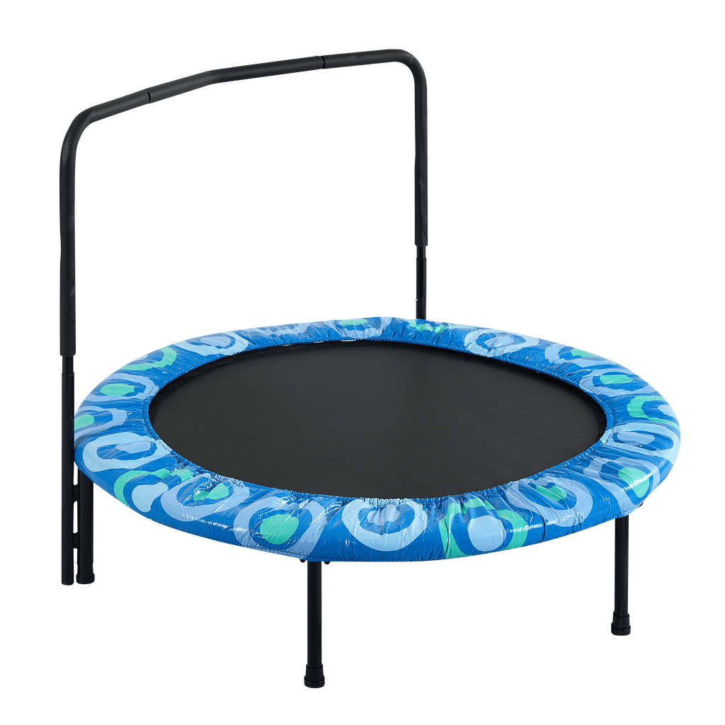 Yeah Depot - XTP002 Assembled children's trampoline happy expression outdoor and indoor for kids age 3 - 7