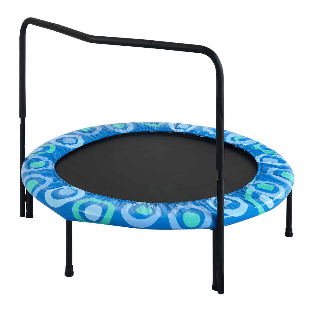 Yeah Depot - XTP002 Assembled children's trampoline happy expression outdoor and indoor for kids age 3 - 7