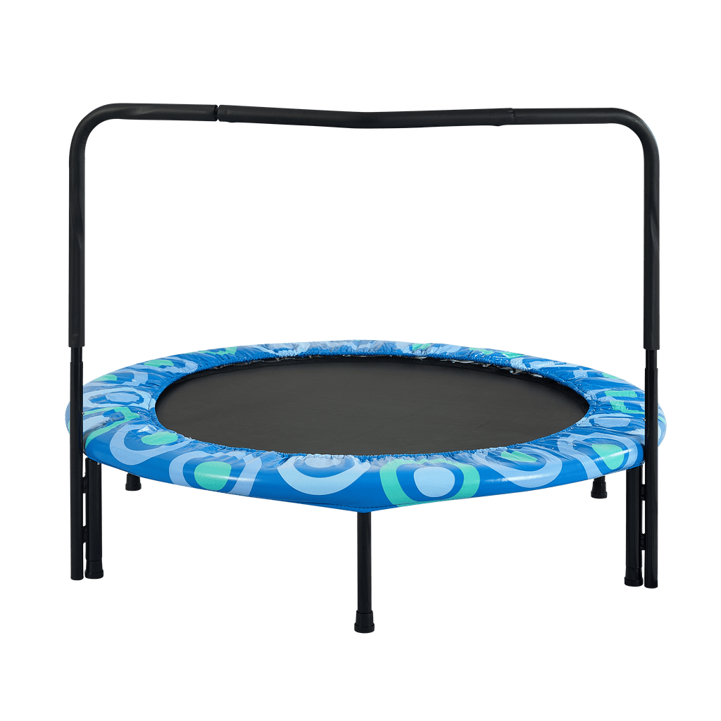 Yeah Depot - XTP002 Assembled children's trampoline happy expression outdoor and indoor for kids age 3 - 7