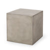 Yeah Depot - Outdoor MGO Side Table ,Light Grey