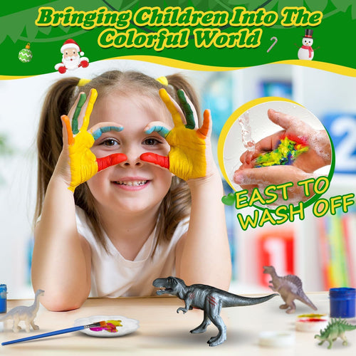 Kai Sheng Rui Store - Kids Arts Crafts Set Dinosaur Toys Painting Kit,Painting Toys Gifts for 6 to18 Year Old Boys Kids Girls Toddlers Advent Calendar