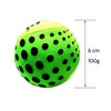 DSJUGGLING 4 Pieces Washable Juggling Balls for Beginners and Professionals Set of 4 100g Each - Soft Easy Juggle Balls, Multiple Practice Juggling Ball Kits for Kids & Adults