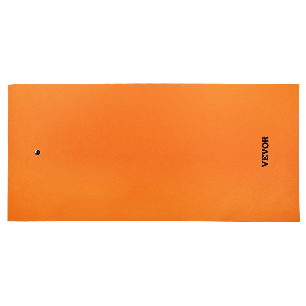 VEVOR Lily Pad Floating Mat, Large 12x6 FT Floating Water Pad, 3-Layer Floating Dock for Adults Kids, 1.3'' Thick Tear-Resistant XPE Foam Raft, Floating Island for Lake, Pool, Ocean, Beach, and Boating