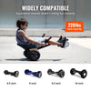 VEVOR Hoverboard Seat Attachment, Compatible with All 6.5'' 8'' 8.5'' 10'' Hoverboards, Grips Control, Adjustable Frame Length and 220 LBS Load Capacity, Hover Board Go Karts Accessory, for Kids Adults