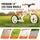 VEVOR Toddler Balance Bike, 12'' Carbon Steel Kids Bike with Adjustable Seat & Handlebar, EVA Foam Tires, No Pedal Kids Balance Bicycle Gift for 1-5 Years Boys Girls, 55LBS Support