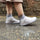 Eggracks by Global Phoenix - Waterproof Shoe Covers Reusable Not-Slip Rain Shoe Covers Protectors Foldable TPE Rubber Shoe Protectors For Men Women Kids