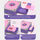 Luwuyang - 71 PCS DIY Jewel Rings Stickers Magical Kits for Little Girls, Handmade DIY Crafting Rings Bracelet Pendent Keychain, DIY Crafts for Kids, Birthday Gifts Toys for Age 3 4 5 6+ Year Old