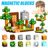 inQ Boutique - 100Pcs/Set Magnetic Building Blocks Children Kids Educational Toy Gift