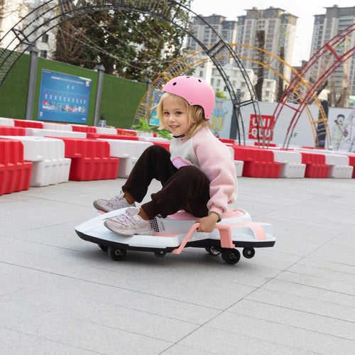 FX070 - Electric Kids Racing Car with Music and Lights, Pink