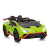 FX070 - 12V Battery Powered Ride On Car for Kids, Remote Control Toy Vehicle with Music Player, LED Light, 2 Driving Modes