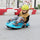 FX070 - Electric Kids Racing Car with Music and Lights, Blue