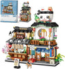 SHENGLONG - 4 PACK Brick Building Set for Kids, 2969 PCS Building Blocks Kit Japanese Street Building Toy Set Gift for 6-15 Years Old Kid and Adult