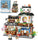 SHENGLONG - 4 PACK Brick Building Set for Kids, 2969 PCS Building Blocks Kit Japanese Street Building Toy Set Gift for 6-15 Years Old Kid and Adult
