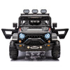 Yeah Depot - 24V Ride On Large PickUp Truck car for Kids,ride On 4WD Toys with Remote Control,Parents Can Assist in Driving,Bluetooth music version,Pickup truck design with spacious storage in the rear.