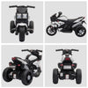 Yeah Depot - 6V Kids Motorcycle Ride-on Toy for Toddlers and Up to 5 Years Old, High-Traction Battery-Operated Ride-on Vehicle, Mini Motorbike for Kids, White