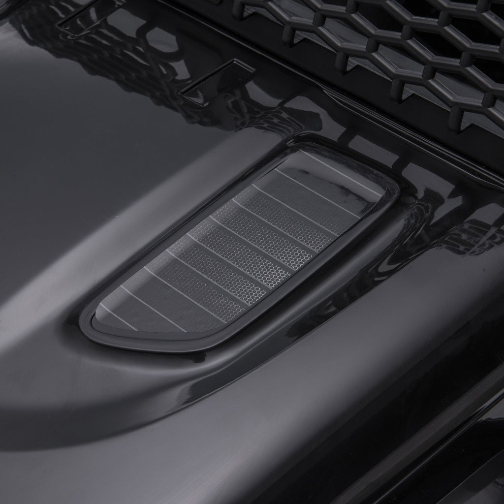 Yeah Depot - 12V Kids Ride On Truck with Parent Remote Control, Electric Battery Powered Toy Car with Spring Suspension, Adjustable Speed, LED Lights and Horn, Black