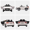 Yeah Depot - 6V Kids Electric Ride On Car, Licensed Audi TT RS with Seat and Remote Control, Horn, Music, MP3 - White