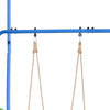 Yeah Depot - 12FT Trampoline with Slide and Swings, ASTM Approved Large Recreational Trampoline with Basketball Hoop and Ladder,Outdoor Backyard Trampoline with Net, Capacity for Kids and Adults