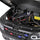 Yeah Depot - 12V Kid Ride on Police Car with Parental Remote Control, Battery Powered Electric Truck with Siren, Flashing Lights,Music, Spring Suspension, Black