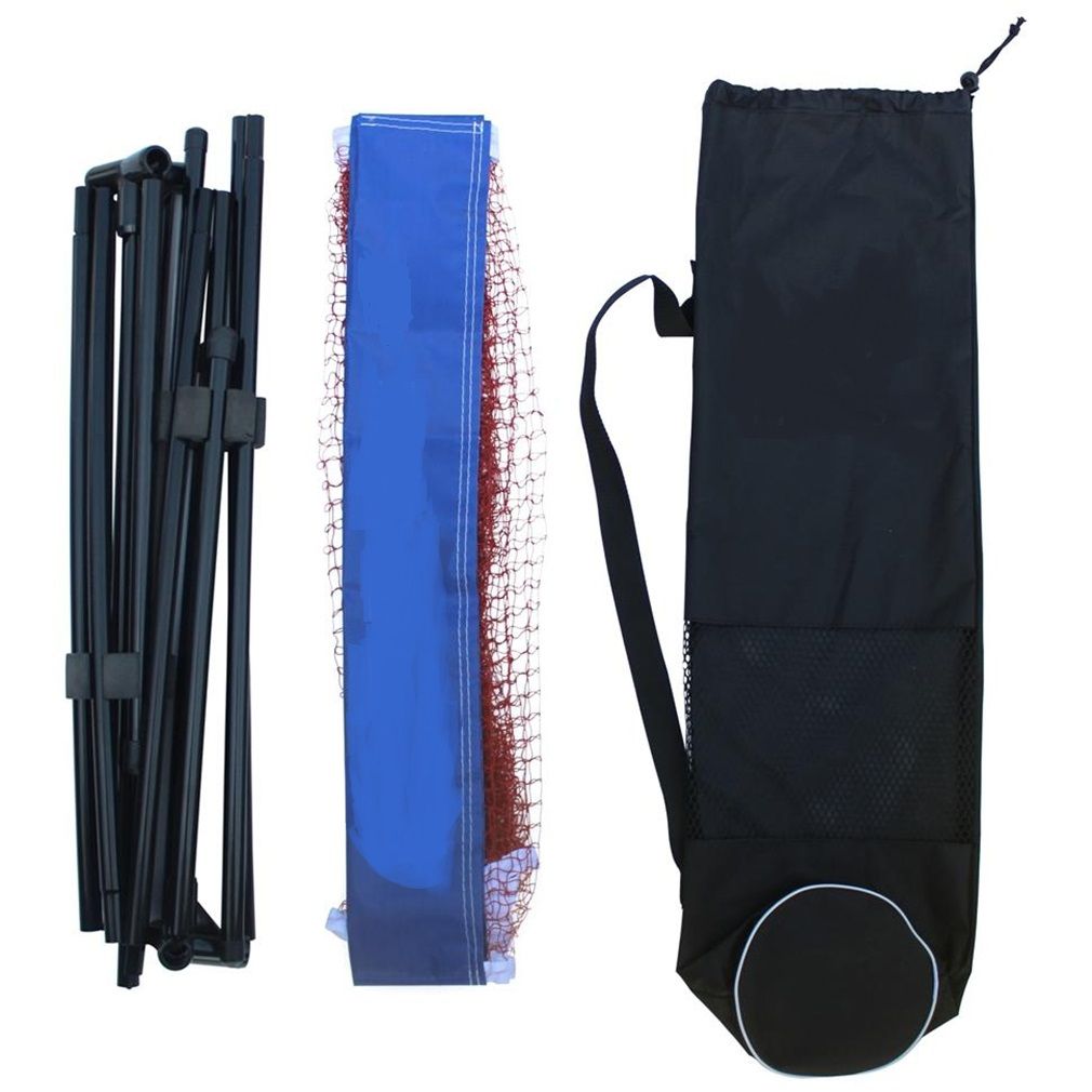 Yeah Depot - Portable Large Volleyball Badminton Tennis Net with Carrying Bag Stand/Frame 14FT
