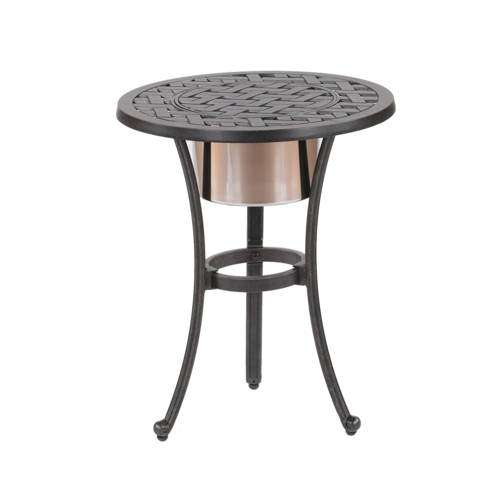 Yeah Depot - 21'' Round Aluminum Bistro Table