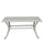 Yeah Depot - 22x42 Inch Patio Standard Coffee Table, Ashen Wheat