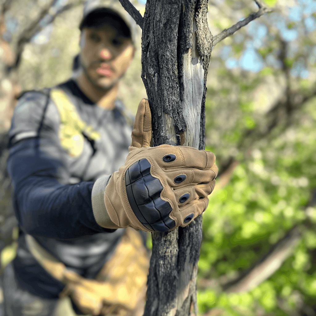 JupiterGear Unisex Airsoft Sports Gloves with Touchscreen Fingertip Capability