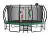Yeah Depot - 15FT Trampoline with Basketball Hoop - Recreational Trampolines with Ladder ,Shoe Bag and Galvanized Anti-Rust Coating