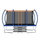 Yeah Depot - 8X14FT Outdoor Square Trampolines for Kids Adults Long Rectangular Tumbling Trampoline