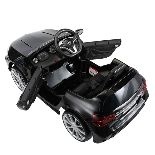 Yeah Depot - Licensed Mercedes Benz AMG 6V Kids Ride On Electric Car with Remote Control, Story Education AUX, Black