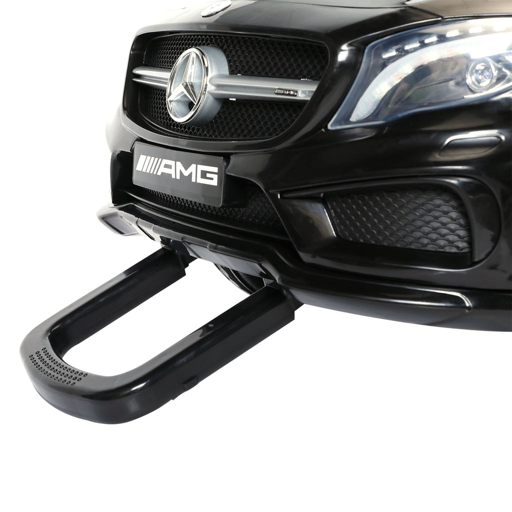 Yeah Depot - Licensed Mercedes Benz AMG 6V Kids Ride On Electric Car with Remote Control, Story Education AUX, Black