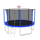 Yeah Depot - 12FT Trampoline for Kids & Adults with Basketball Hoop and Ball ,Recreational Trampolines with Safety Enclosure for Back Yard Outdoor