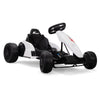 Yeah Depot - Electric GoKart Pro, Kids Racing Car, Outdoor Ride On Toy with MP3 for Kids Aged 4-16, Black and White